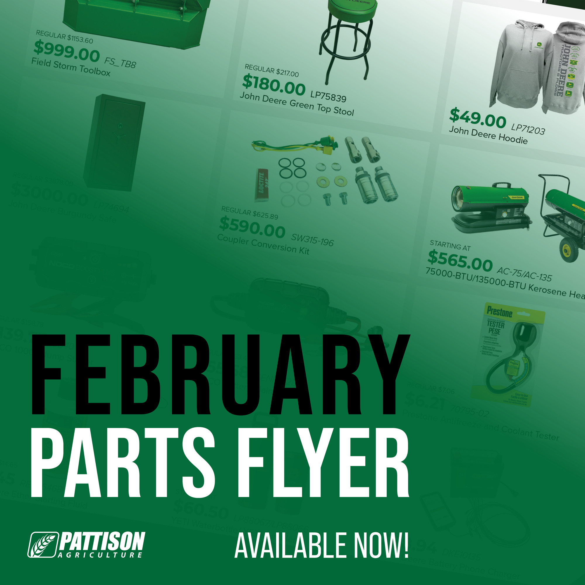 Go to pattisonag.com (2025%20Spring%20Parts%20Flyer subpage)