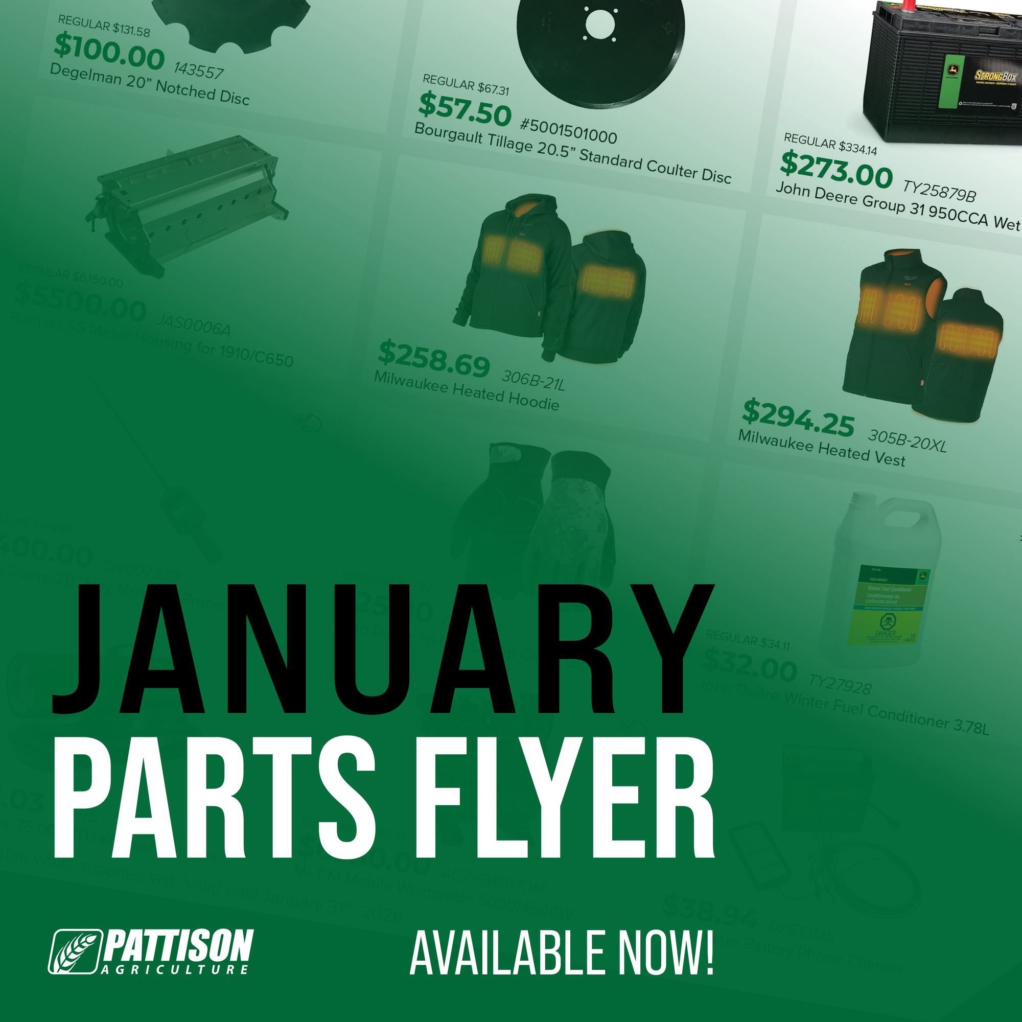 Go to pattisonag.com (2025%20Spring%20Parts%20Flyer subpage)