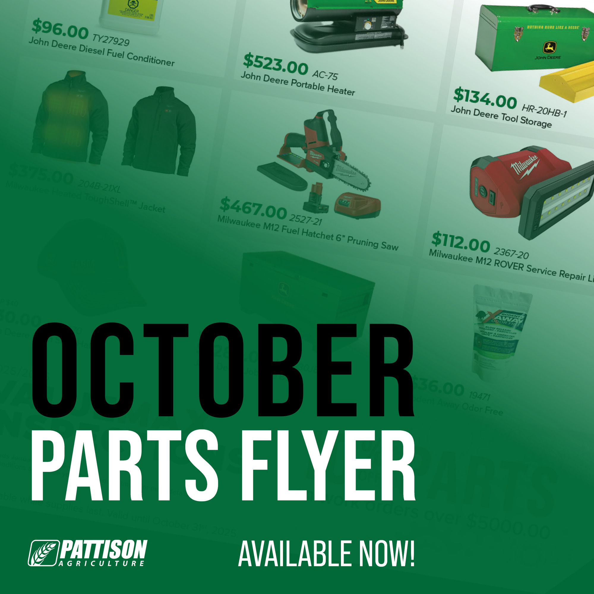 Go to pattisonag.com (2025%20Spring%20Parts%20Flyer subpage)